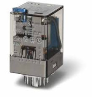 60.13.8.036.0000 | 601380360000 | Универсальное реле; 3 перекидных контакта 10А (~ 36В AC) 11 штырьковый разъем